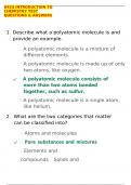 D425 INTRODUCTION TO CHEMISTRY TEST QUESTIONS & ANSWERS  &nbsp;