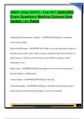 4N051 SSgt WAPS - Full SKT 2025&sol;2026  Exam Questions Marking Scheme New  Update &vert; A&plus; Rated
