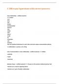 C180 exam 3 questions with correct answers