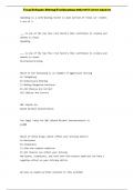 Texas Defensive Driving Test Questions with 100&percnt; Correct Answers