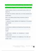  Test Bank For Physical Rehabilitation 7th Edition Susan B&period;O&rsquo;Sullivan Chapter 1-32 &vert; Complete Guide 2025&sol;2026