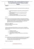 Test Bank for Understanding Medical-Surgical Nursing 6th Edition Linda S&period; Williams Paula D&period; Hopper