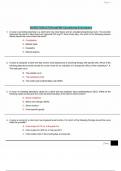 NURS 7950 ATI Renal MC Questions & Answers
