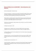 Balanced Body test out 2025&sol;2026 &ndash; Solved Questions and  Answers