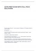 ASTB PREP EXAM WITH FULL PACK SOLUTIONS