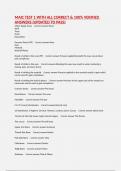 MAIC TEST 1 WITH ALL CORRECT & 100&percnt; VERIFIED ANSWERS &lpar;UPDATED TO PASS&rpar;