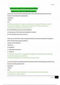 Pharmacology Pre-Assessment Quiz Questions with Verified Solutions&period;