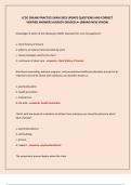LCDC ONLINE PRACTICE EXAM 2025 UPDATE QUESTIONS AND CORRECT  VERIFIED ANSWERS ALREADY GRADED A&plus; &lpar;BRAND NEW VISION&rpar;