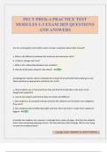 PECT PREK-4 PRACTICE TEST MODULES 1-3 EXAM 2025 QUESTIONS AND ANSWERS