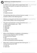 AORN Periop 101 Module Questions