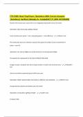 ITSS 3300- Bose Final Exam &vert;Questions With Correct Answers &vert;Solutions&vert; Verified &vert;Already A&plus; Graded&lpar;GET IT 100&percnt; ACCURARE&rpar;