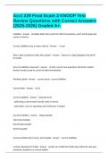 Acct 229 Final Exam 3 KNOOP Test Review Questions with Correct Answers &lpar;2025-2026&rpar; Graded A&plus;&period;