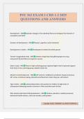 PSY 362 EXAM 1 CHS 1-2 2025 QUESTIONS AND ANSWERS