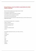 Biology 201-Exam 1-Uwe Pott-UWGB&colon; Complete Q&A with Verified  Solutions-2025&sol;2026 