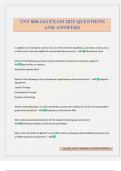 TNT 800&period;4AS EXAM 2025 QUESTIONS AND ANSWERS