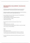 BSNC 5000 OB Mod 4 Exam 2025&sol;2026 &ndash; Solved Questions  and Answers 