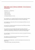 BSNC 5000 module 2 OB Exam 2025&sol;2026 &ndash; Solved Questions  and Answers 