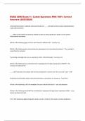 BUSA 4000 Exam 1l &vert; Latest Questions With 100&percnt; Correct  Answers &lpar;2025&sol;2026&rpar;