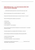BUSA 4000 Quiz &lpar;Ch&period; 1 - 5&rpar; &vert; Latest Questions With 100&percnt;  Correct Answers &lpar;2025&sol;2026&rpar; 