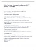 Mechanical Comprehension on SIFT Exam-Graded A