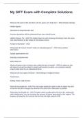 My SIFT Exam with Complete Solutions