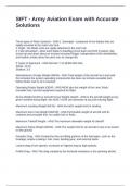 SIFT - Army Aviation Exam with Accurate Solutions