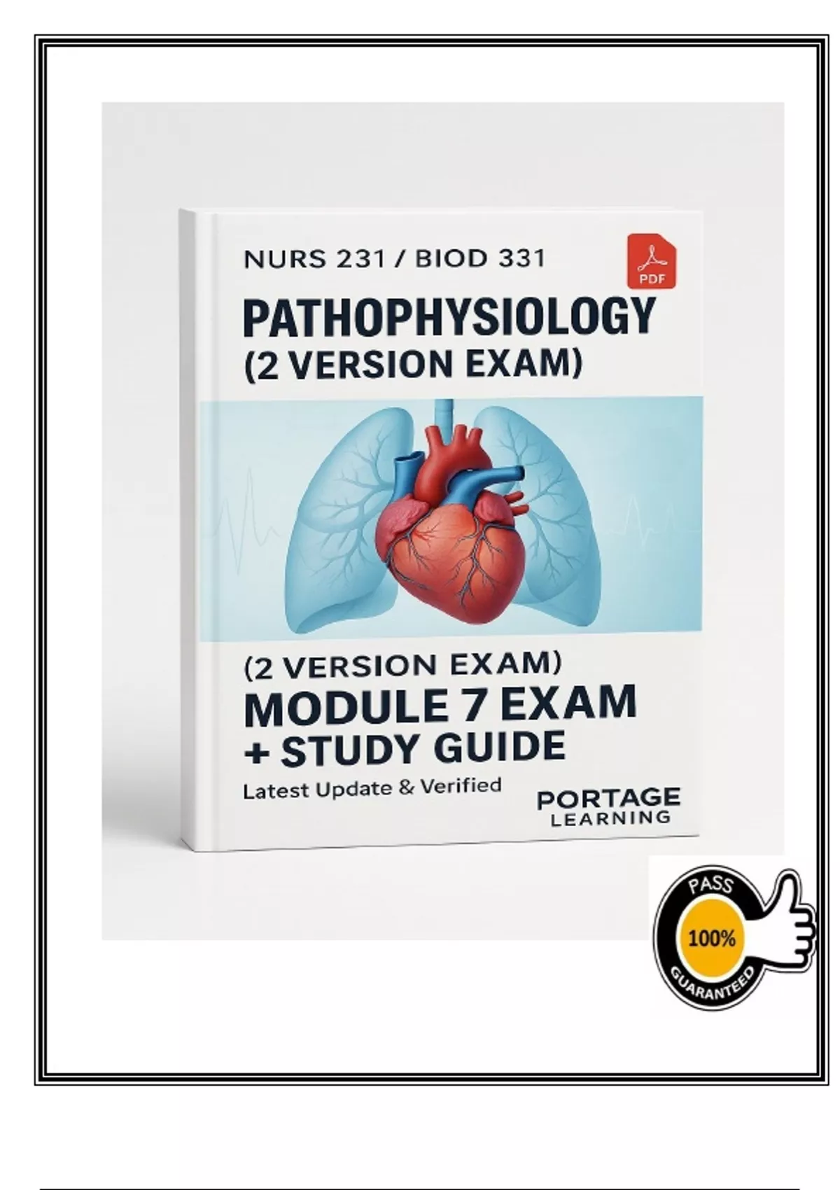 Module 1 to 10 Exam - BIOD 331 / NURS 231 Pathophysiology | Portage ...