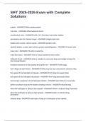SIFT 2025-2026 Exam with Complete Solutions