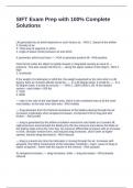 SIFT Exam Prep with 100&percnt; Complete Solutions