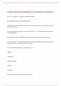 DC Real Estate Law Exam 2025&sol;2026 &ndash; Solved Questions and Answers