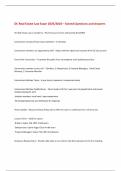 DC Real Estate Law Exam 2025&sol;2026 &ndash; Solved Questions and Answers