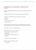 DC Real Estate Law 2 Exam 2025&sol;2026 &ndash; Solved Questions and  Answers 