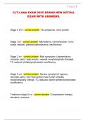CLT-LANA EXAM 2025 BRAND NEW ACTUAL  EXAM WITH ANSWERS&period;