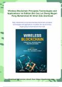 Wireless Blockchain Principles Technologies and Applications 1st Edition Bin Cao Lei Zhang Mugen Peng Muhammad Ali Imran Eds - Digital Download