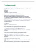 TruGreen test &num;1 Updated 2025 with complete solution