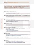 Avit 402 Exam 1 Questions and Answers 100&percnt;  Correct Answers Already Graded A&plus; 