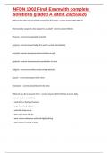 NFDN 1002 Final Examwith complete solutions graded A latest 2025&sol;2026
