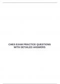 CHES EXAM BUNDLE