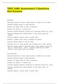 TEPC 5300- Assessment 3 