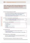 CRJU 300 Final JMU &lpar;Meade&rpar; Questions and  Answers 100&percnt; Correct Answers Already  Graded A&plus; 