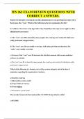 ITN 262 EXAM REVIEW QUESTIONS WITH CORRECT ANSWERS&period;