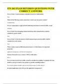 ITN 262 EXAM REVISION QUESTIONS WITH CORRECT ANSWERS&period;