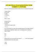 ITN 262 FINAL EXAM QUESTIONS WITH CORRECT ANSWERS&period;