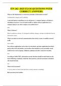 ITN 262 -2025 EXAM QUESTIONS WITH CORRECT ANSWERS&period;