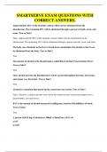 SMARTSERVE EXAM QUESTIONS WITH CORRECT ANSWERS&period;