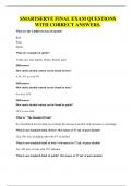 SMARTSERVE FINAL EXAM QUESTIONS WITH CORRECT ANSWERS&period;