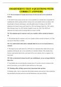 SMARTSERVE TEST 4 QUESTIONS WITH CORRECT ANSWERS&period;