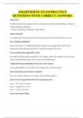 SMARTSERVE EXAM PRACTICE QUESTIONS WITH CORRECT ANSWERS&period;