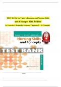 FULL TEST BANK Fundamental Nursing Skills and Concepts 12th Edition Timby FULL TEST BANK Fundamental Nursing Skills and Concepts 12th Edition Timby