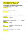 1102 ALGEBRA I &lpar;PACE&rpar; EXAM QUESTIONS AND ANSWERS&period;docx